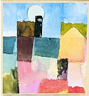 Mondaufgang von St Germain by Paul Klee